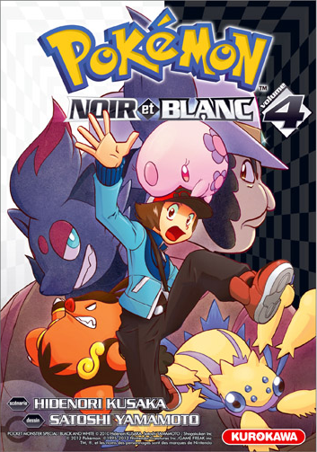 Tome 4 de Pokémon Noir et Blanc