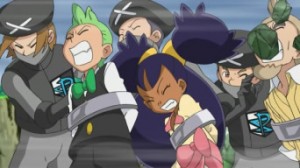 Prisonniers de la Team Plasma !