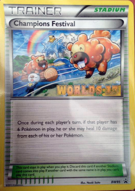 Carte Promo BW 95 - Champions Festival