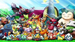 Sacha et tous ses Pokemon !
