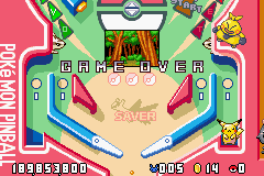Pinball RS - Game Over