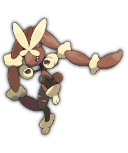 Pokemon ROSA - Art Mega-Lockpin