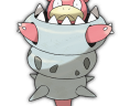 Pokemon ROSA - Artwork Mega-Flagadoss