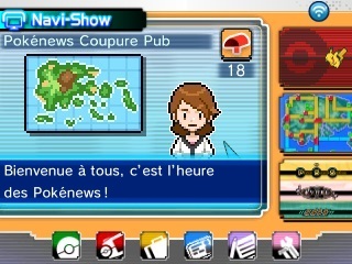 Pokémon ROSA - Navi-Show et Streetpass