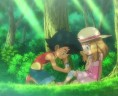 Serena et Sacha, enfants