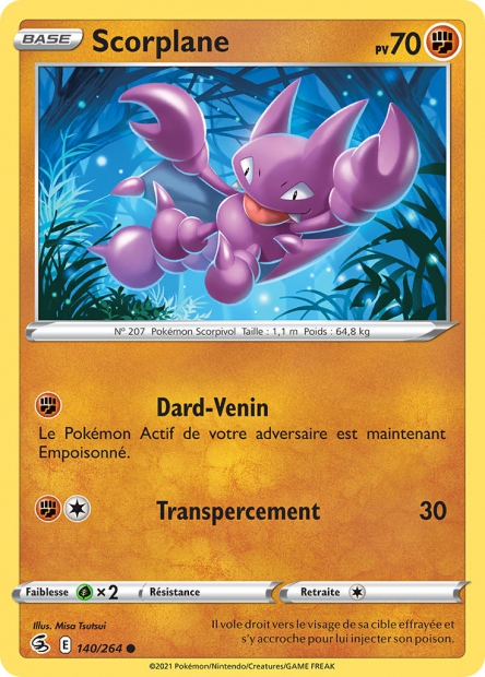 Scorplane (#140 de Poing de Fusion)