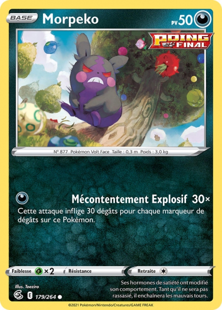 Morpeko (#179 de Poing de Fusion)