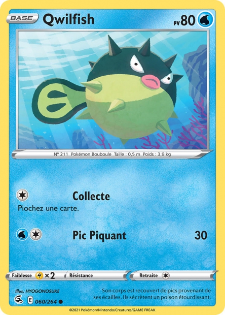 Qwilfish (#60 de Poing de Fusion)