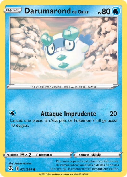 Darumarond de Galar (#71 de Poing de Fusion)