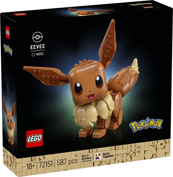 LEGO Pokémon Évoli (72151)