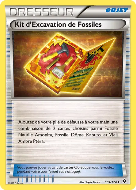 Kit d'Excavation de Fossiles