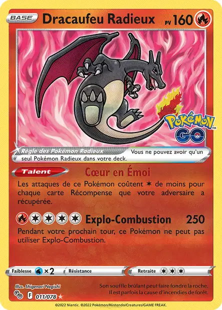 Dracaufeu Radieux