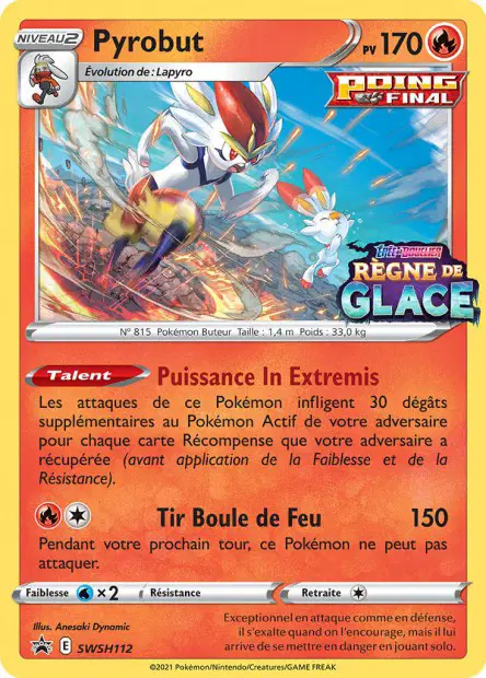 Promos Épée et Bouclier #112