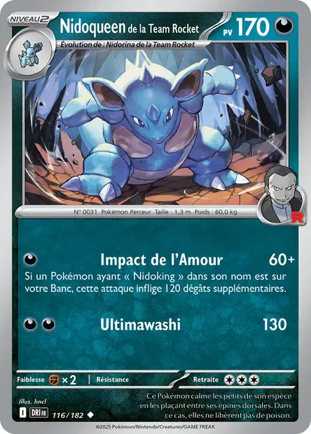 Nidoqueen <small>de la Team Rocket</small>