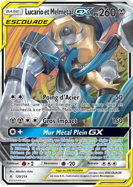 Lucario et Melmetal