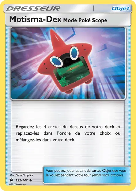 Motisma-Dex <small> Mode Poké Scope</small>