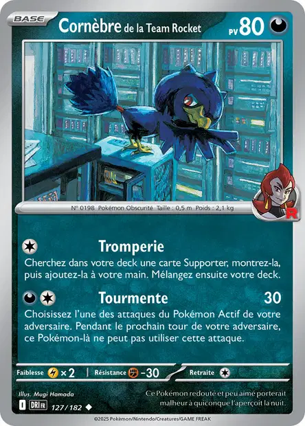 Cornèbre <small>de la Team Rocket</small>