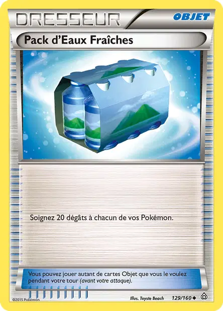 Pack d'Eaux Fraîches