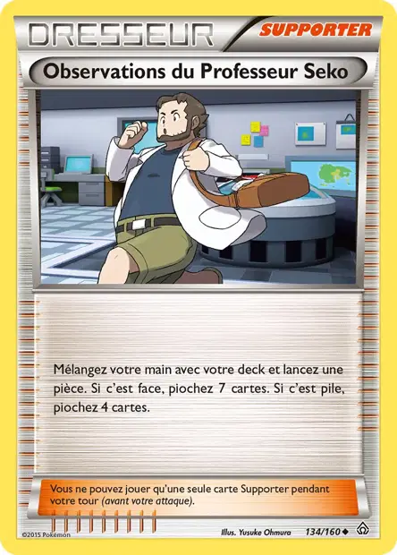 Observations du Professeur Seko