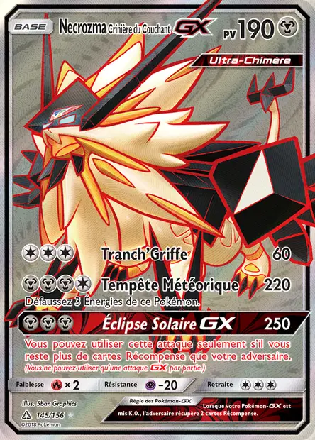 Necrozma <small>Crinière du Couchant</small>