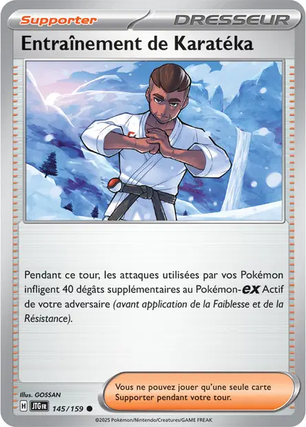 Entraînement de Karatéka