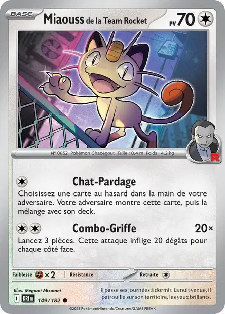 Miaouss de la Team Rocket