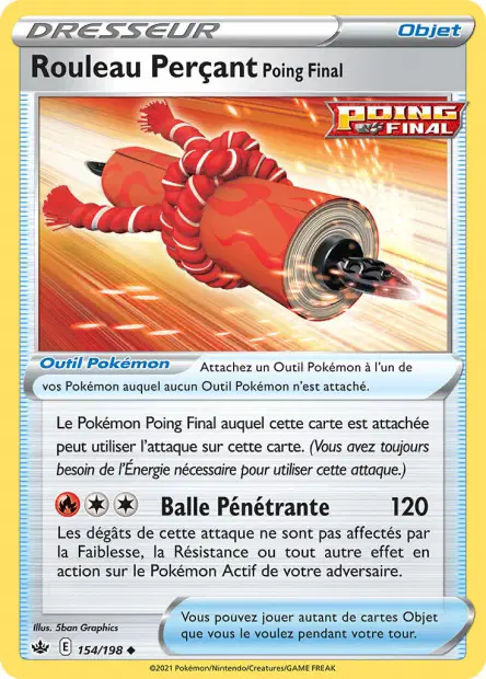 Rouleau Perçant Poing Final