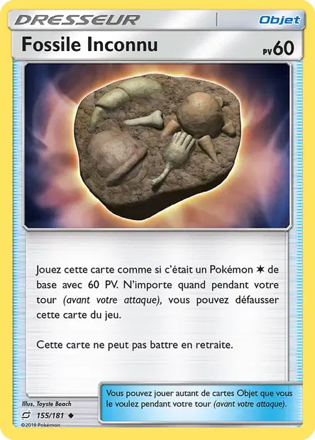 Fossile Inconnu