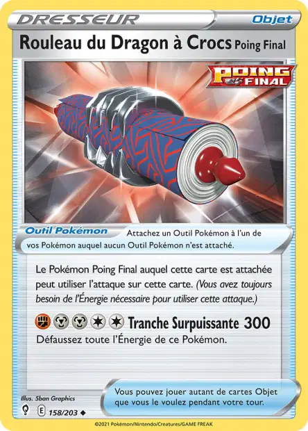 Rouleau du Dragon à Crocs <small>Poing Final</small>