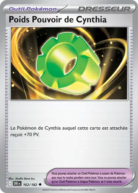 Poids Pouvoir de Cynthia