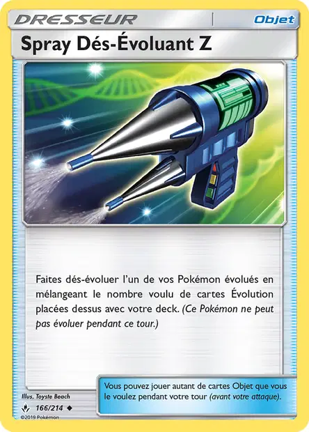 Spray Dés-Évoluant Z