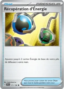 Récupération d&rsquo;Énergie