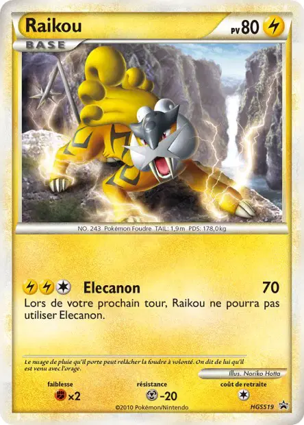 Promos Black Star HeartGold SoulSilver #19