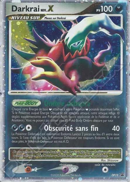 Darkrai <small>NIV.</small><span style="color:gold">'''X'''</span>
