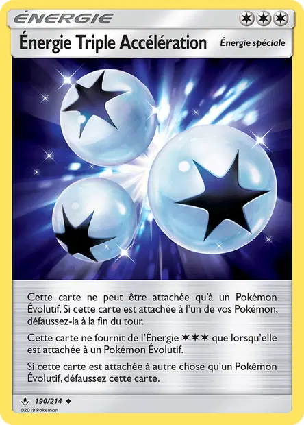 Énergie Triple Accélération