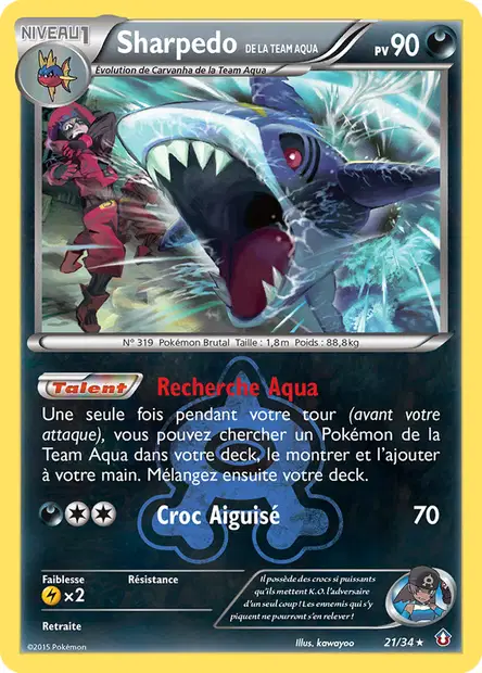 Sharpedo <small>de la Team Aqua</small>