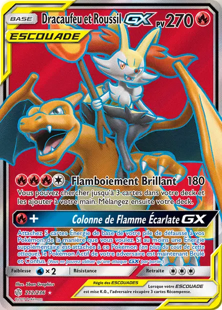 Dracaufeu et Roussil