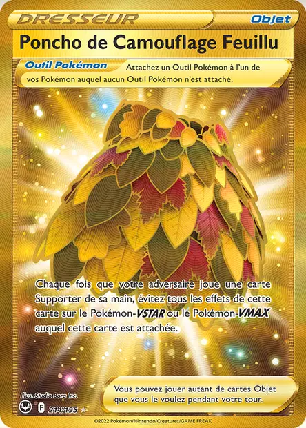 Poncho de Camouflage Feuillu