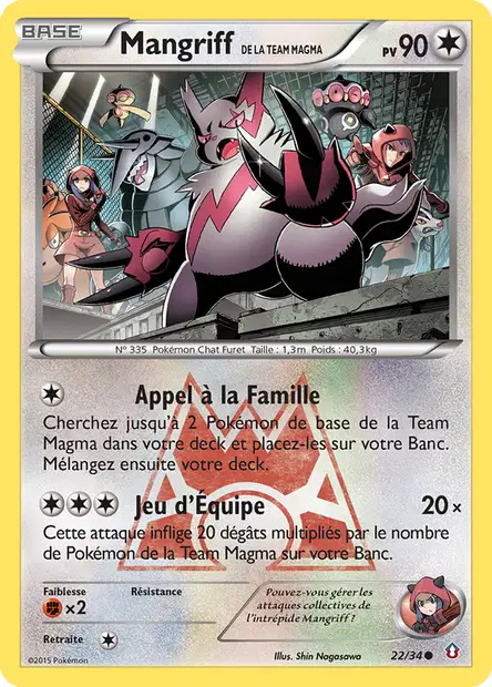 Mangriff <small>de la Team Magma</small>