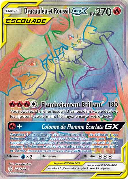 Dracaufeu et Roussil