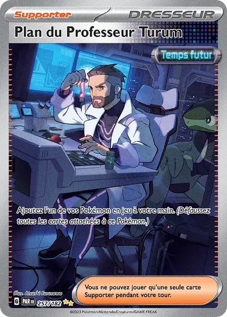 Plan du Professeur Turum