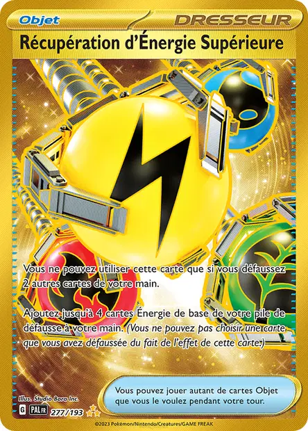 Récupération d'Énergie Supérieure