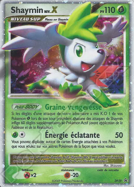 Shaymin <small>NIV.</small><span style="color:gold">'''X'''</span>