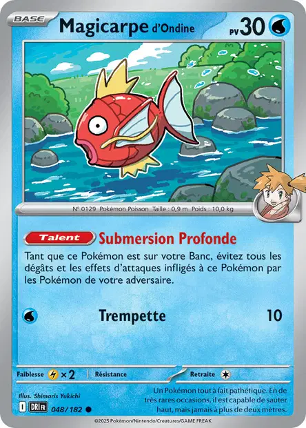 Magicarpe d&rsquo;Ondine