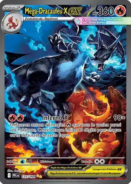 Mega Dracaufeu X ex