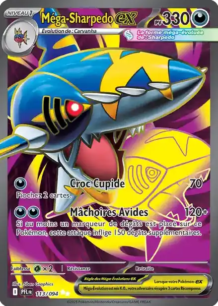 Mega Sharpedo ex