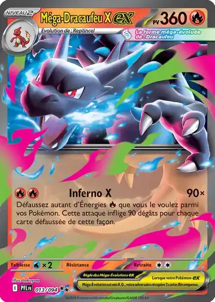Mega Dracaufeu X ex