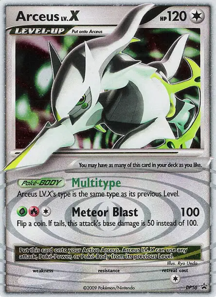 Arceus <small>LV.</small><span style="color:gold">'''X'''</span>