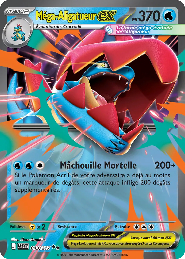 Mega Aligatueur ex
