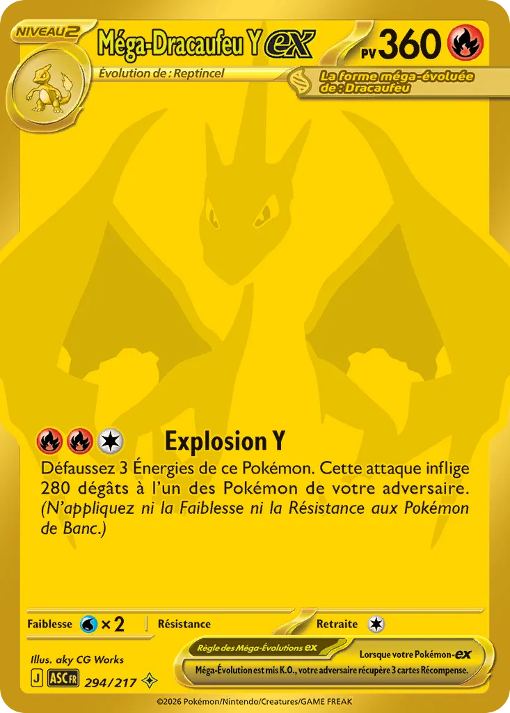 Mega Dracaufeu Y ex